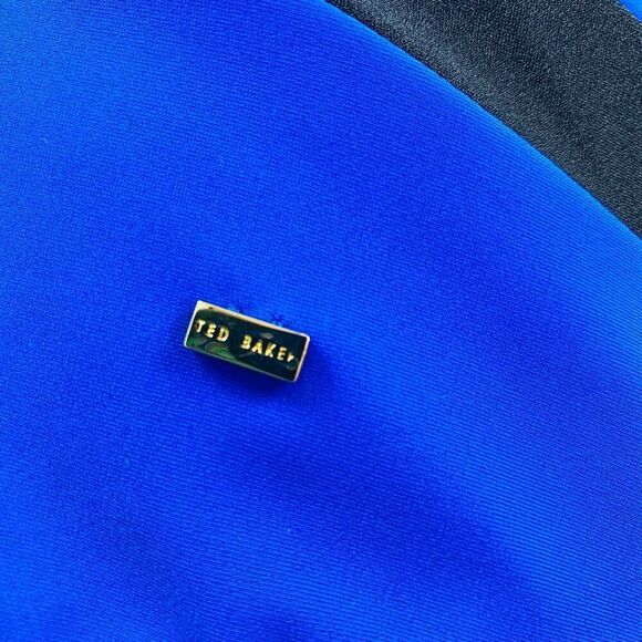 TED Baker Ralinda Halter One-Piece Swimsuit Sz 12 - Picture 8 of 11